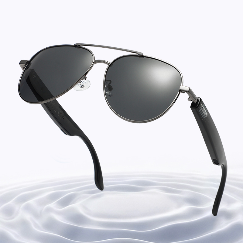Sunglasses Aviator Polarized - Bluetooth Smart Aviator Sunglasses Men Polarized