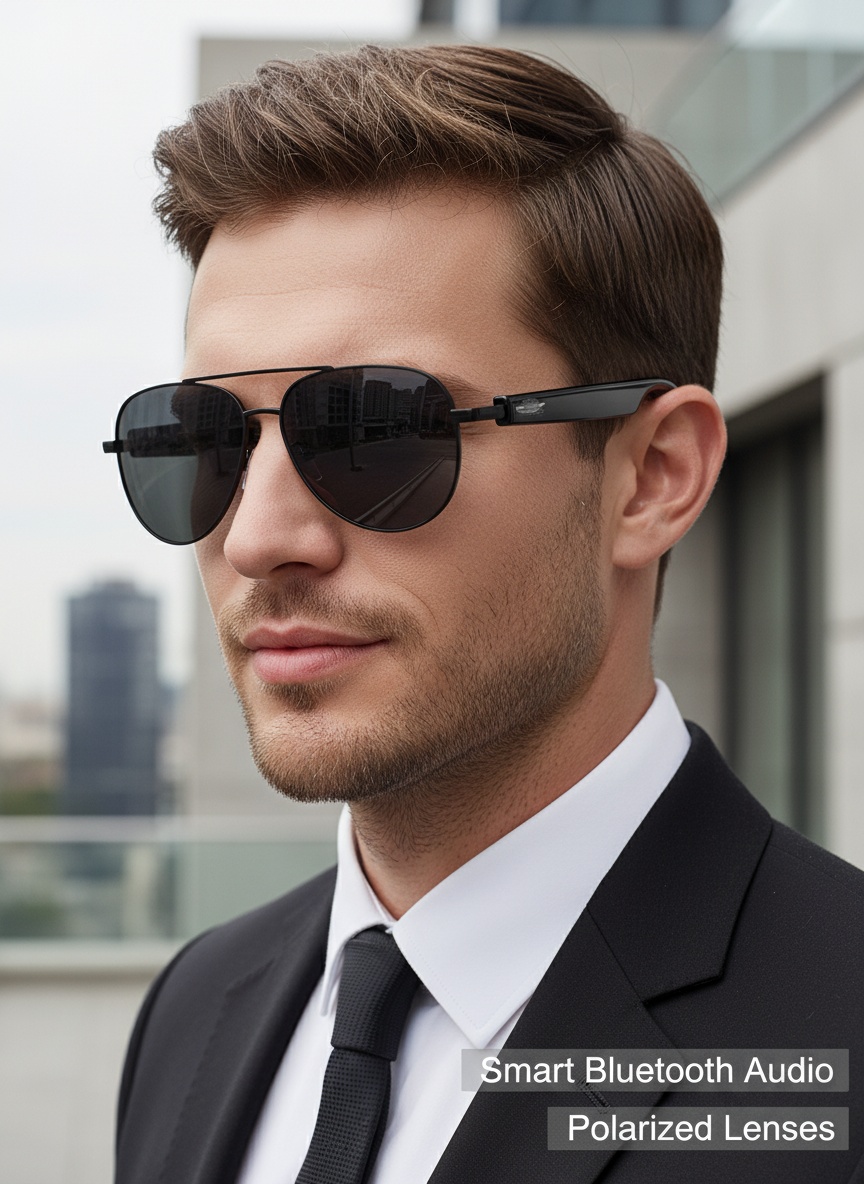 Bluetooth Smart Aviator Sungla - đánh giá và giá Sunglasses Aviator Polarized