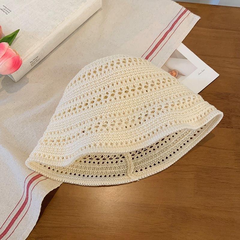 Women Hollow Out Straw Bucket  - đánh giá và giá Bucket Hat Straw