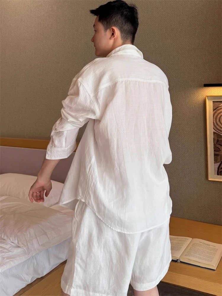 Lightweight Breathable Cotton  - đánh giá và giá Linen Shirt Breathable