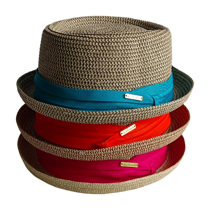 Men's Pork Pie Hat Tri-fold we - đánh giá và giá Bucket Hat Straw