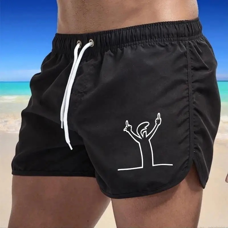 Mens Beach Shorts Print Casual - đánh giá và giá Trunks Board Surf