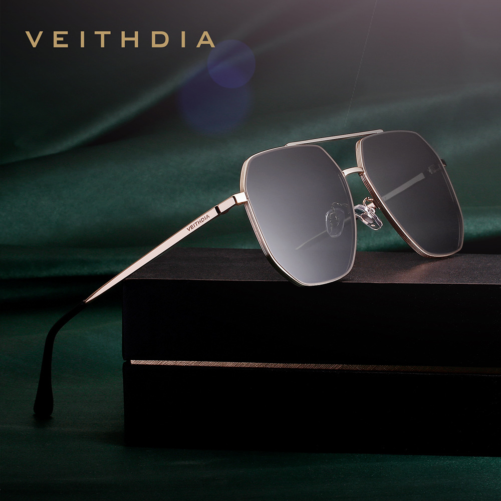 VEITHDIA Brand Nylon Material  - đánh giá và giá Sunglasses Aviator Polarized