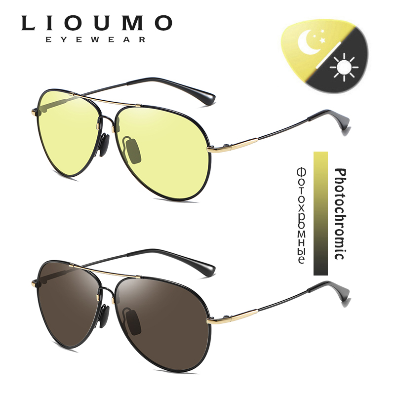 LIOUMO 2026 Aviation Luxury Su - đánh giá và giá Sunglasses Aviator Polarized