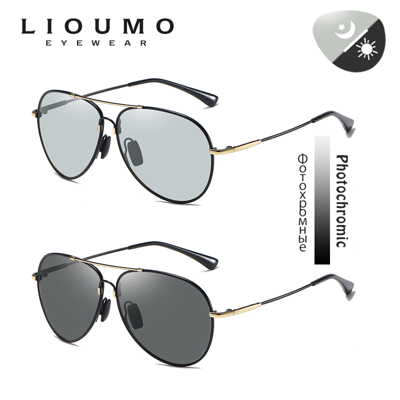 LIOUMO 2026 Aviation Luxury Su - đánh giá và giá Sunglasses Aviator Polarized