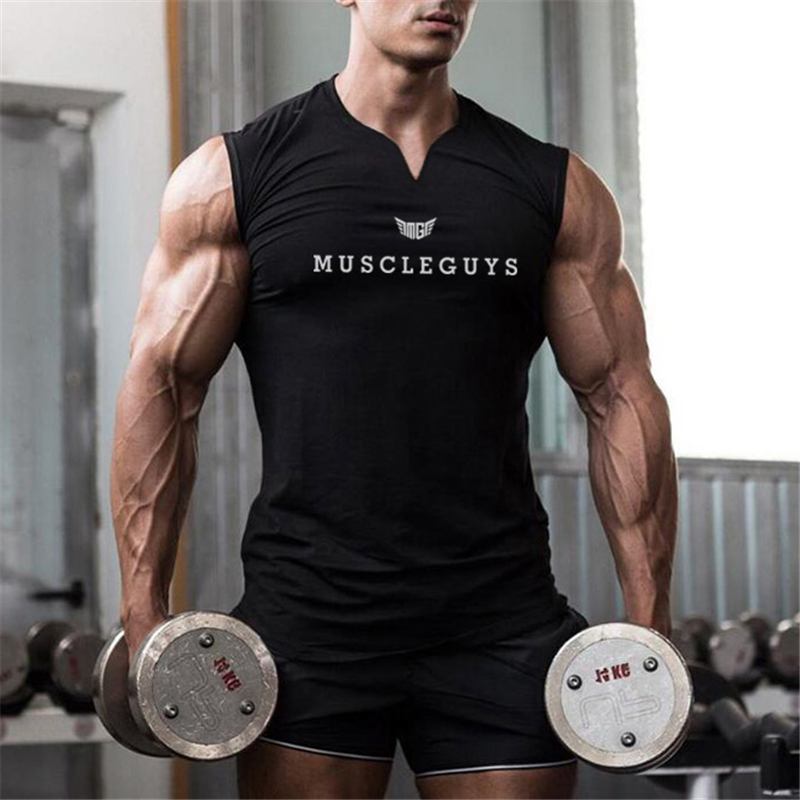 Gym Workout Breathable Men Run - đánh giá và giá Tank Top Muscle