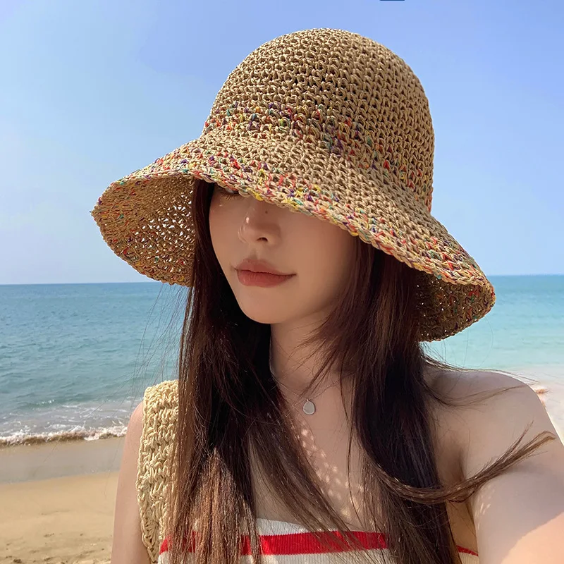 Summer Sun Hats for Women Stra - đánh giá và giá Bucket Hat Straw