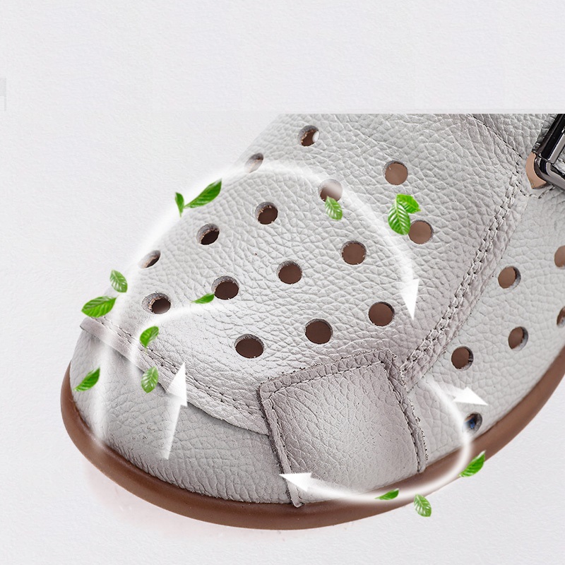 New Cow Leather Low Heel Sanda - đánh giá và giá Espadrille Slip On